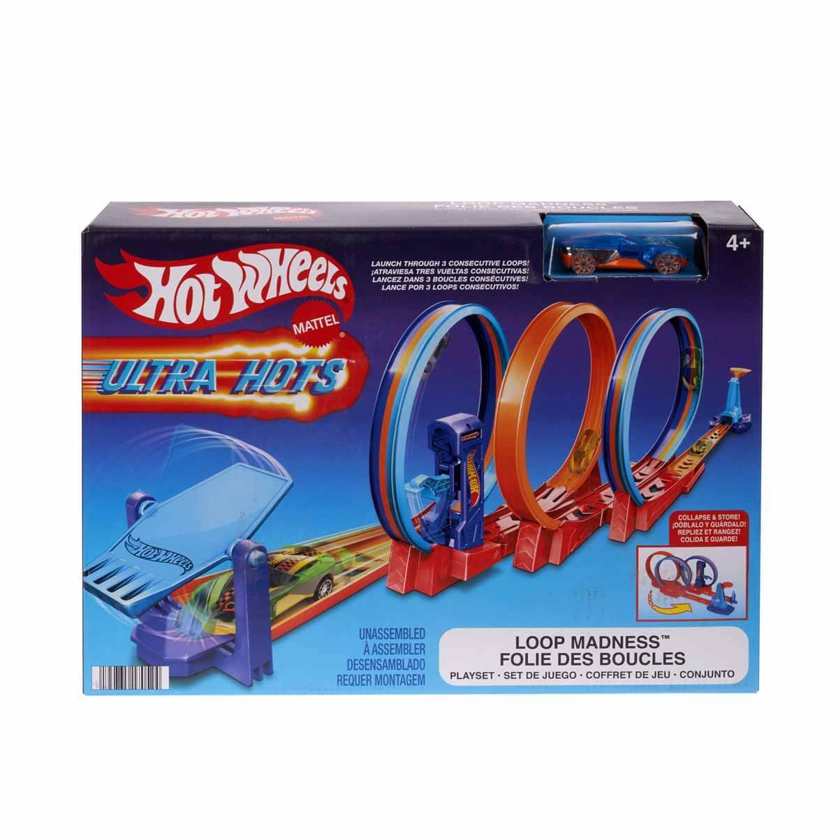 Hot Wheels Ultra Hots Çılgın Çember Yarışı Seti
