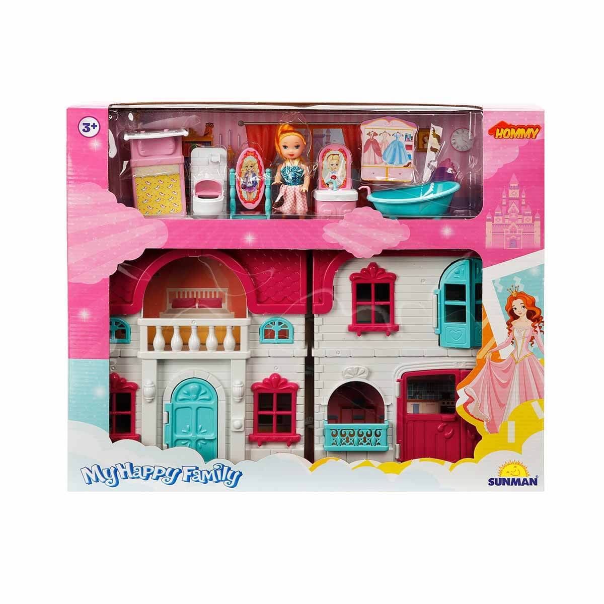 Hommy Prenses 2 Katlı Ev Oyun Seti