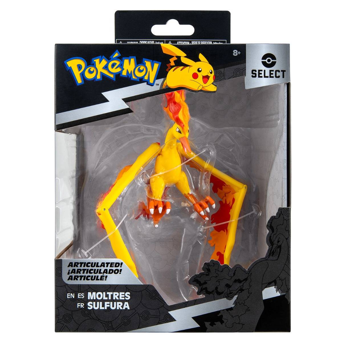 Pokemon Select Seri Eklemli Figür 16 cm - Moltres