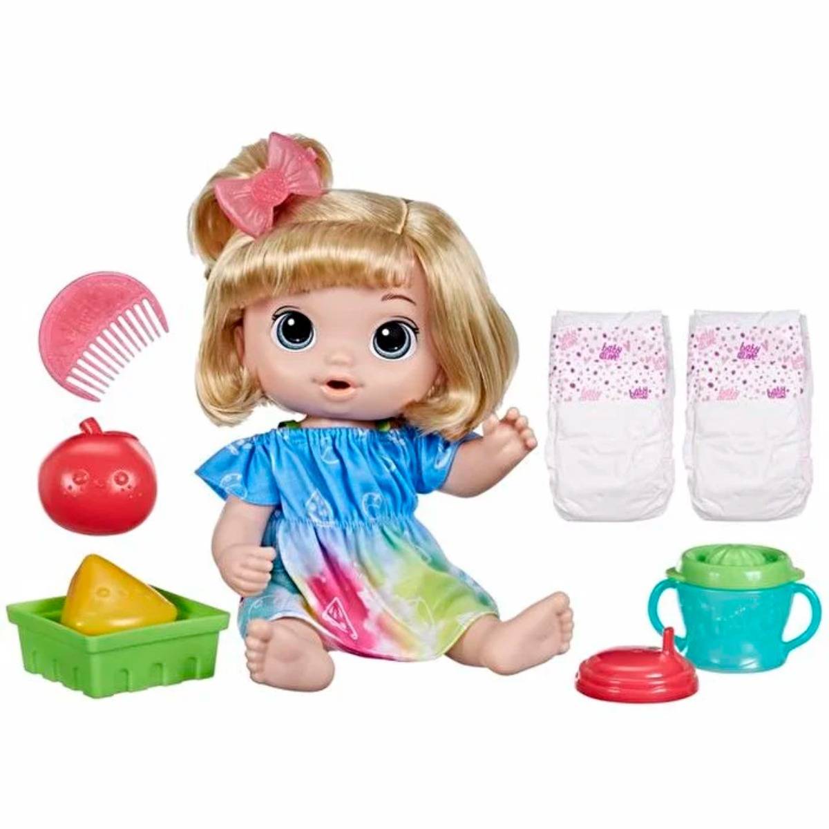 Baby Alive Bebeğimle Meyve Suyu Eğlencesi 30 cm