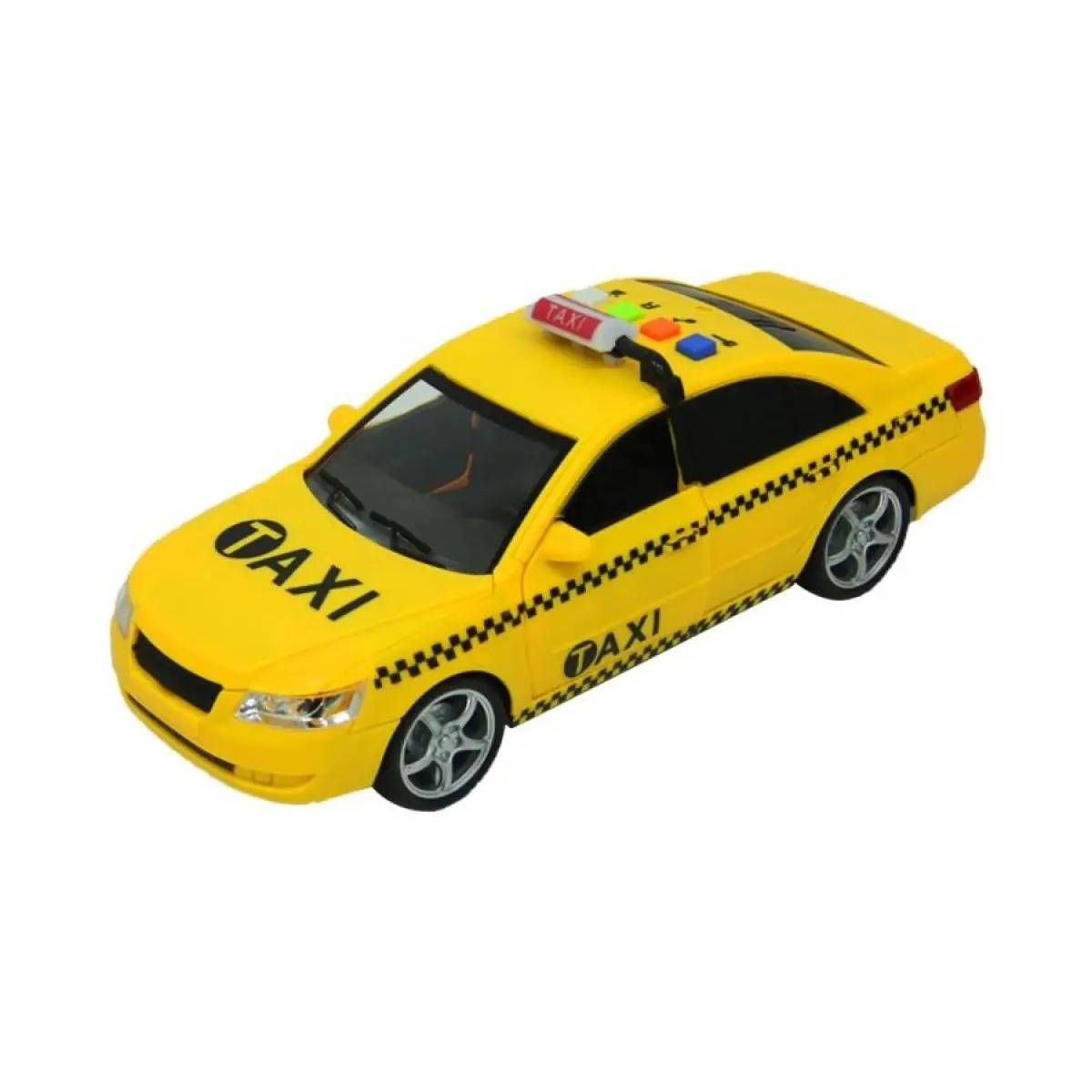 Sunman 1:16 Sesli Işıklı Polis ve Taksi