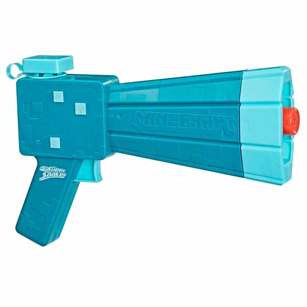 Nerf Super Soaker Minecraft Glow Squid Su Tabancası