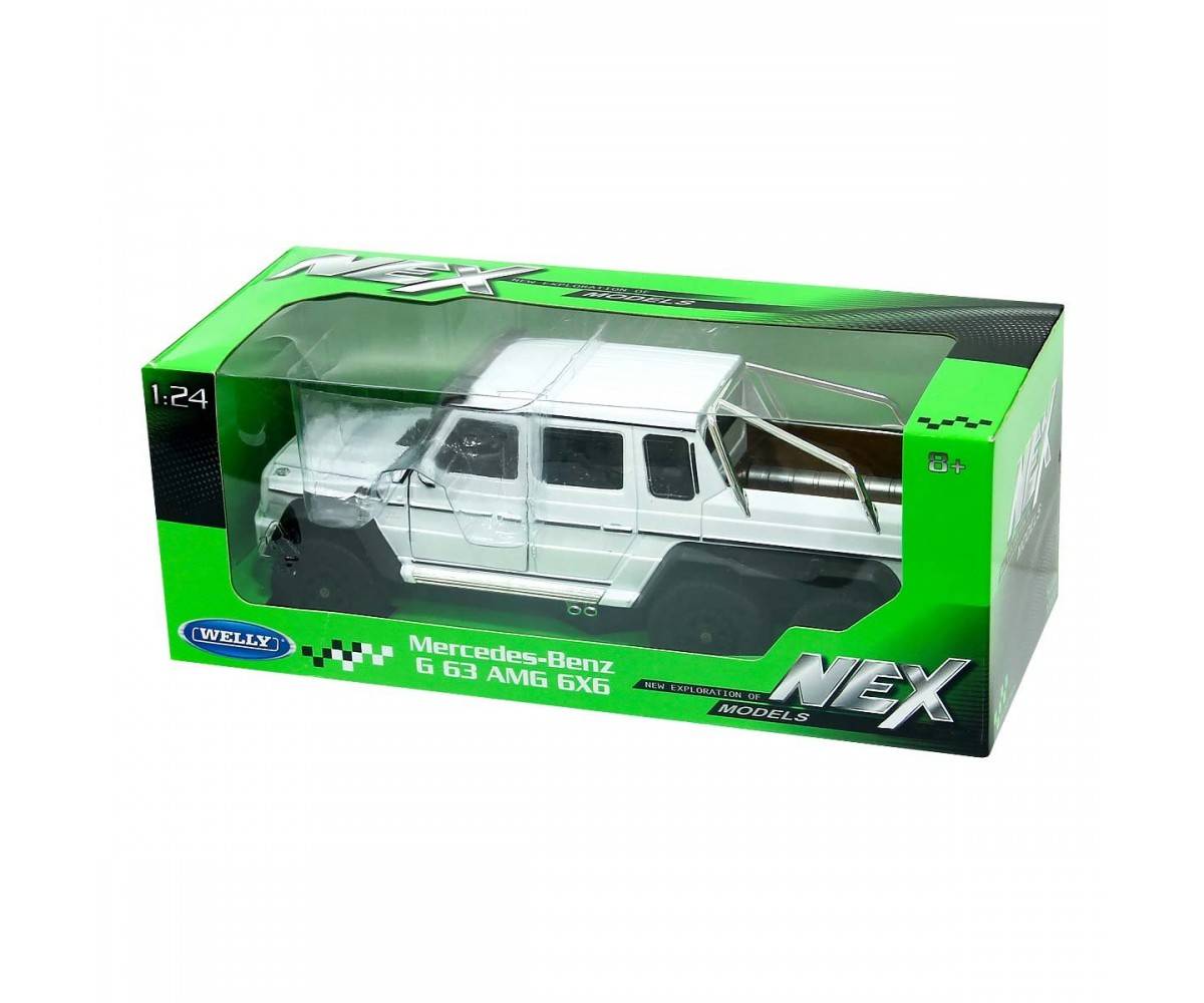 Welly 1:24 Mercedes G 63 AMG 6x6 Model Araba