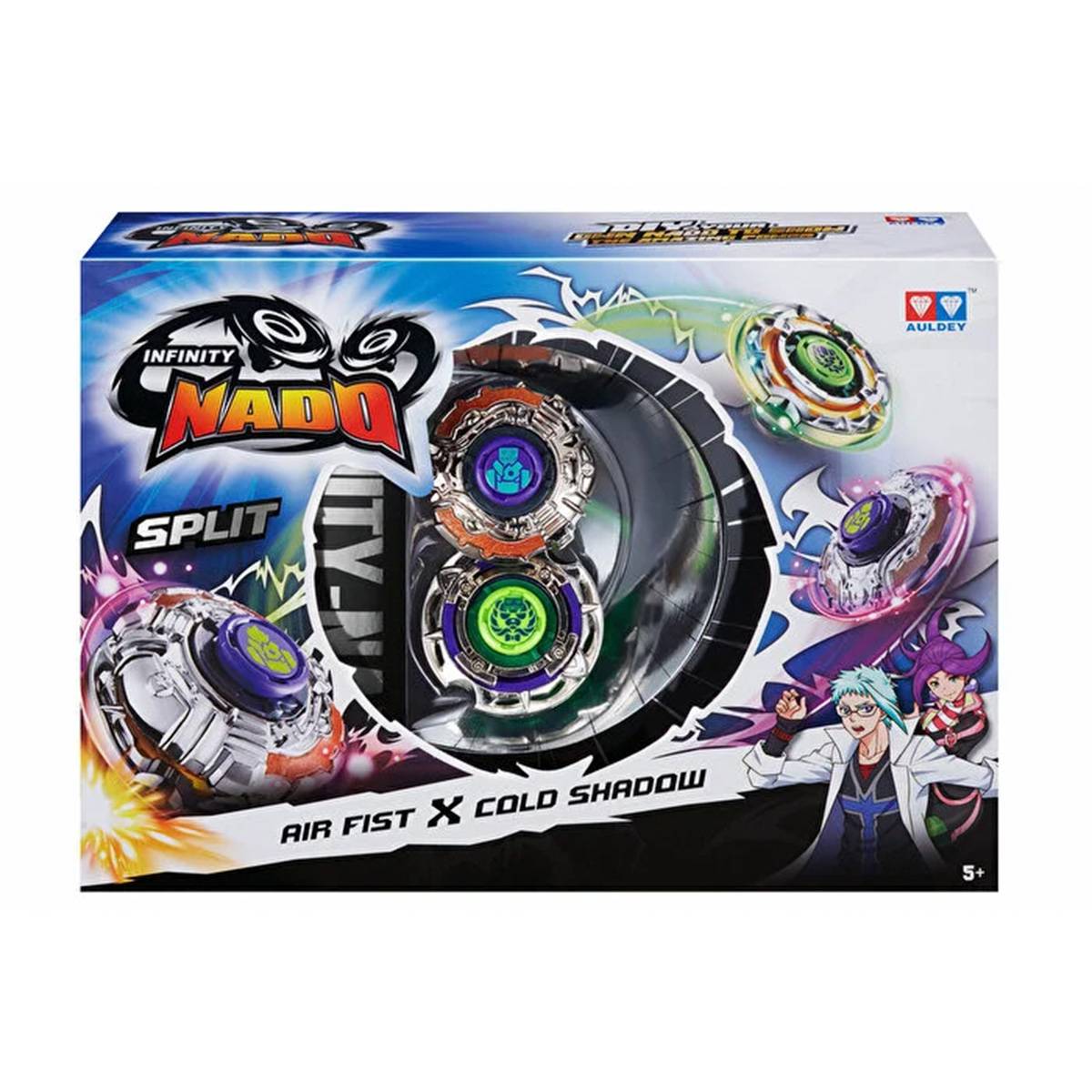 Infinity Nado Split Metal 2'li Set - Air Fist - Cold Shadow