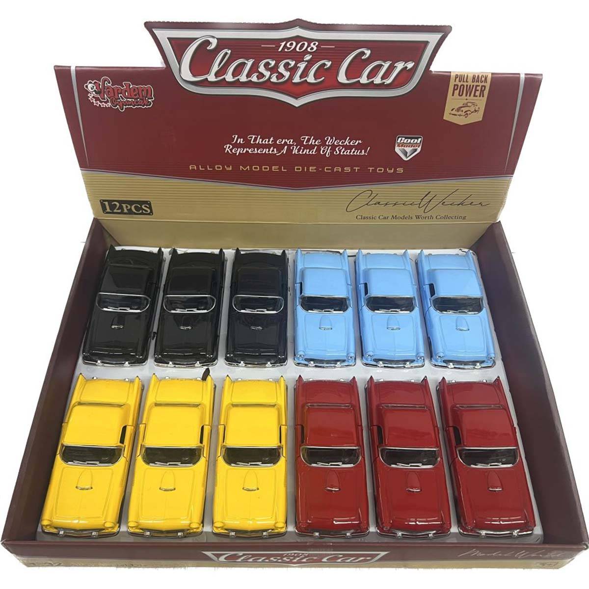 Çek Bırak 1:36 Klasik Araba (3B/4B/5B)