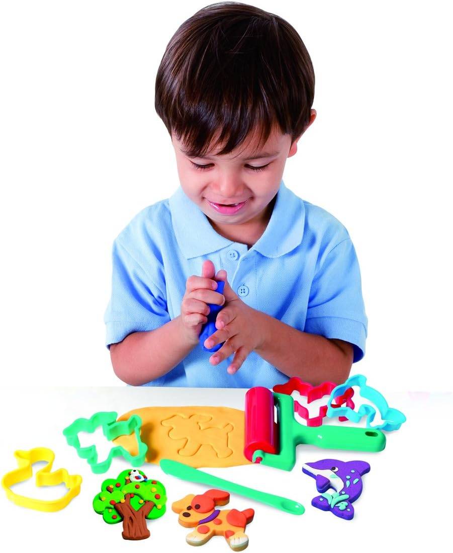 Playgo Hayvan Kalıplı Oyun Hamuru Seti