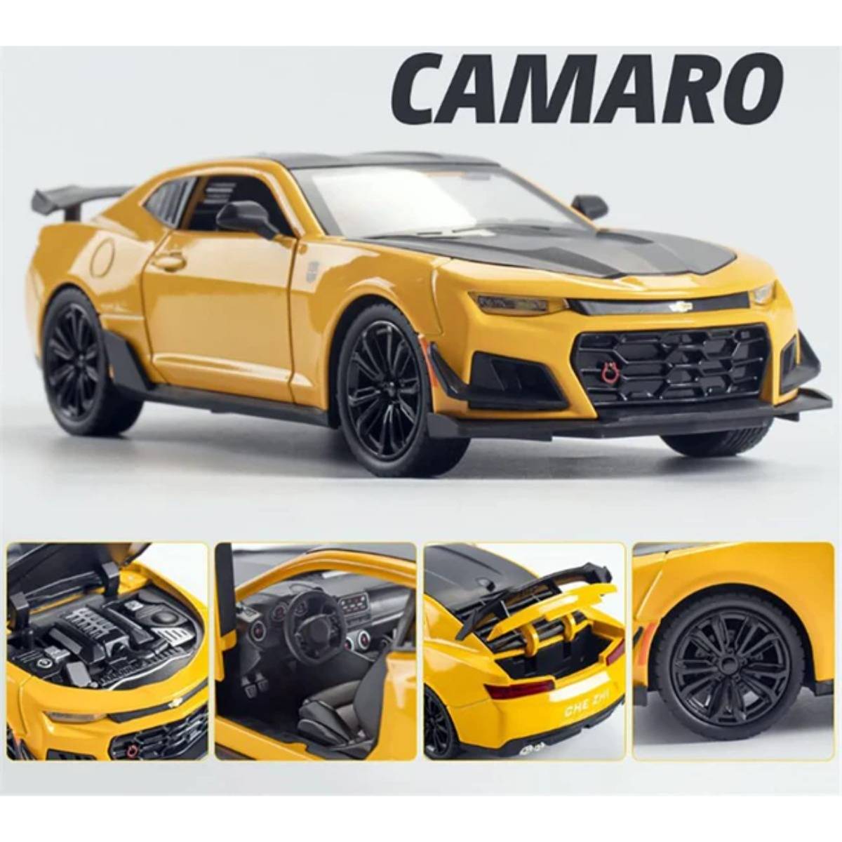 1:24 Ölçekli Die-Cast 2022 Chevy Camaro