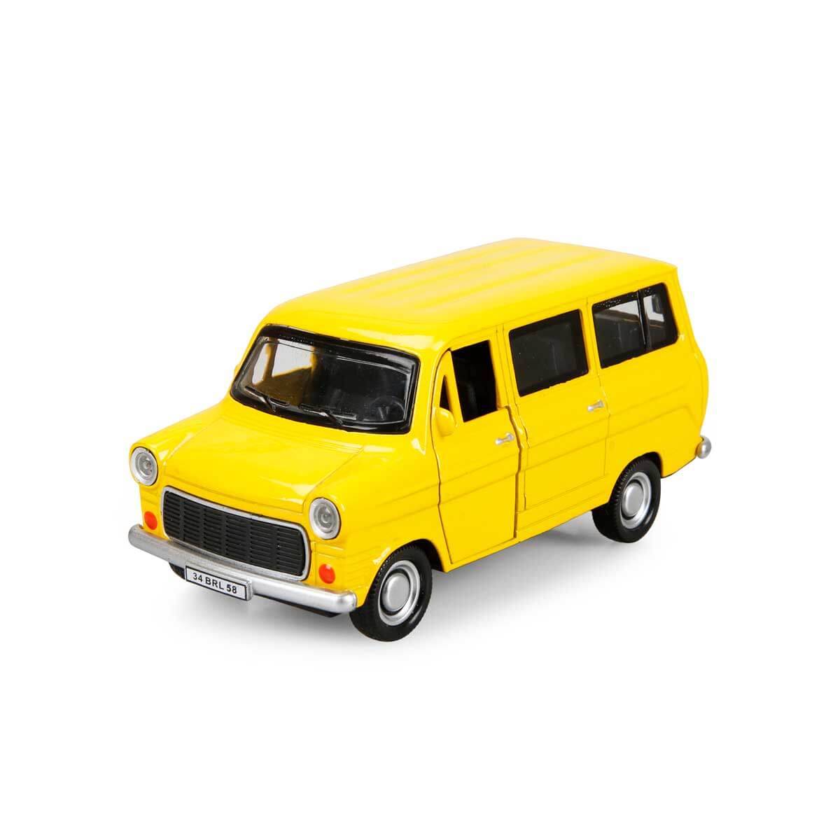 Metal Çekbırak Ford Sesli ve Işıklı Minibüs