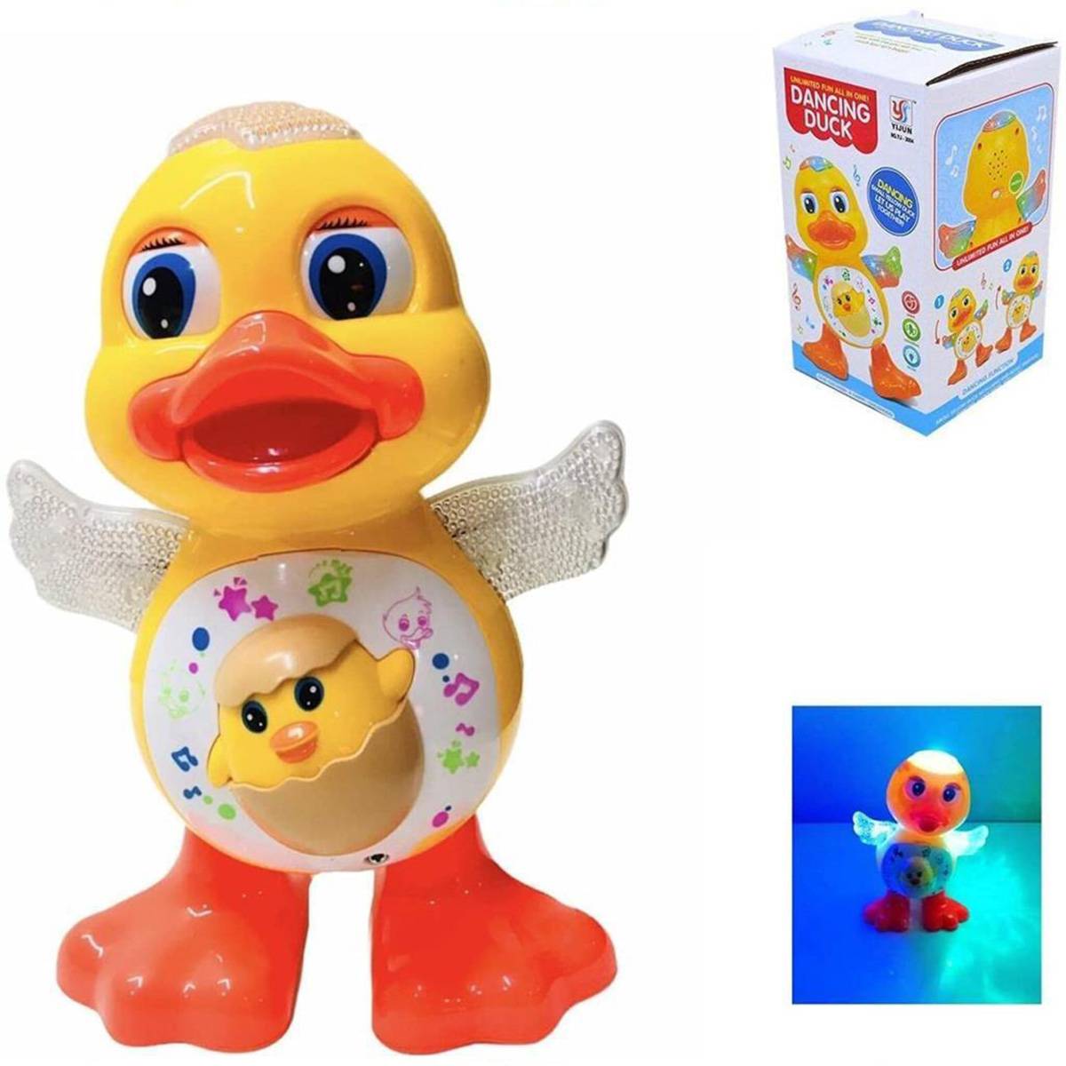 Can Ali Toys Pilli Işıklı Müzikli Dansçı Ördek