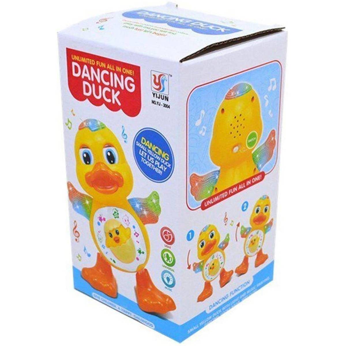 Can Ali Toys Pilli Işıklı Müzikli Dansçı Ördek