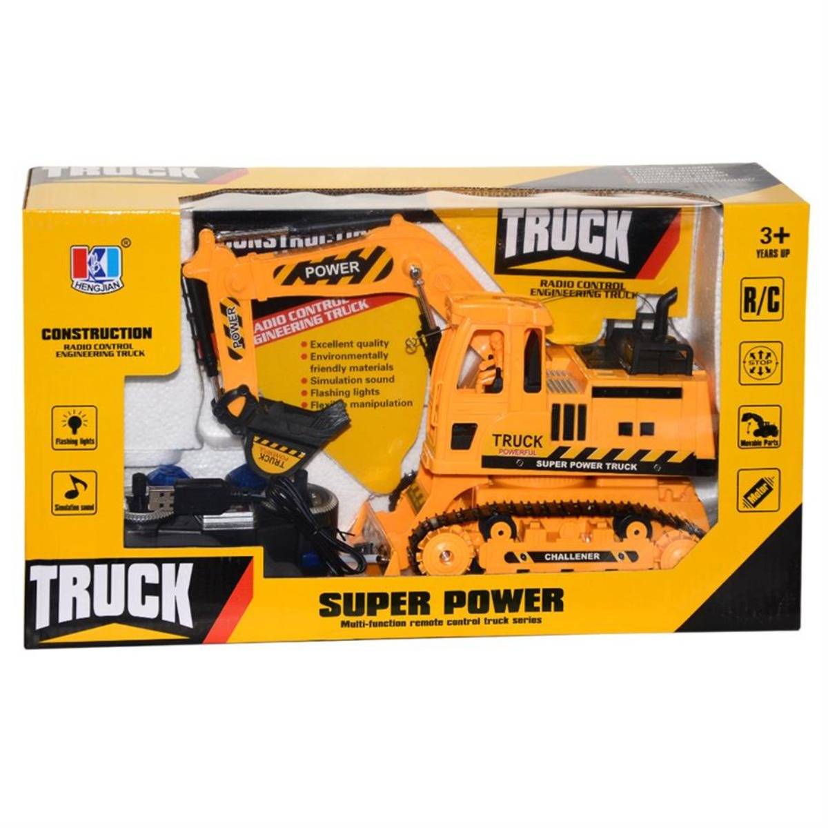 Uzaktan Kumandalı Şarjlı Paletli Kepçe