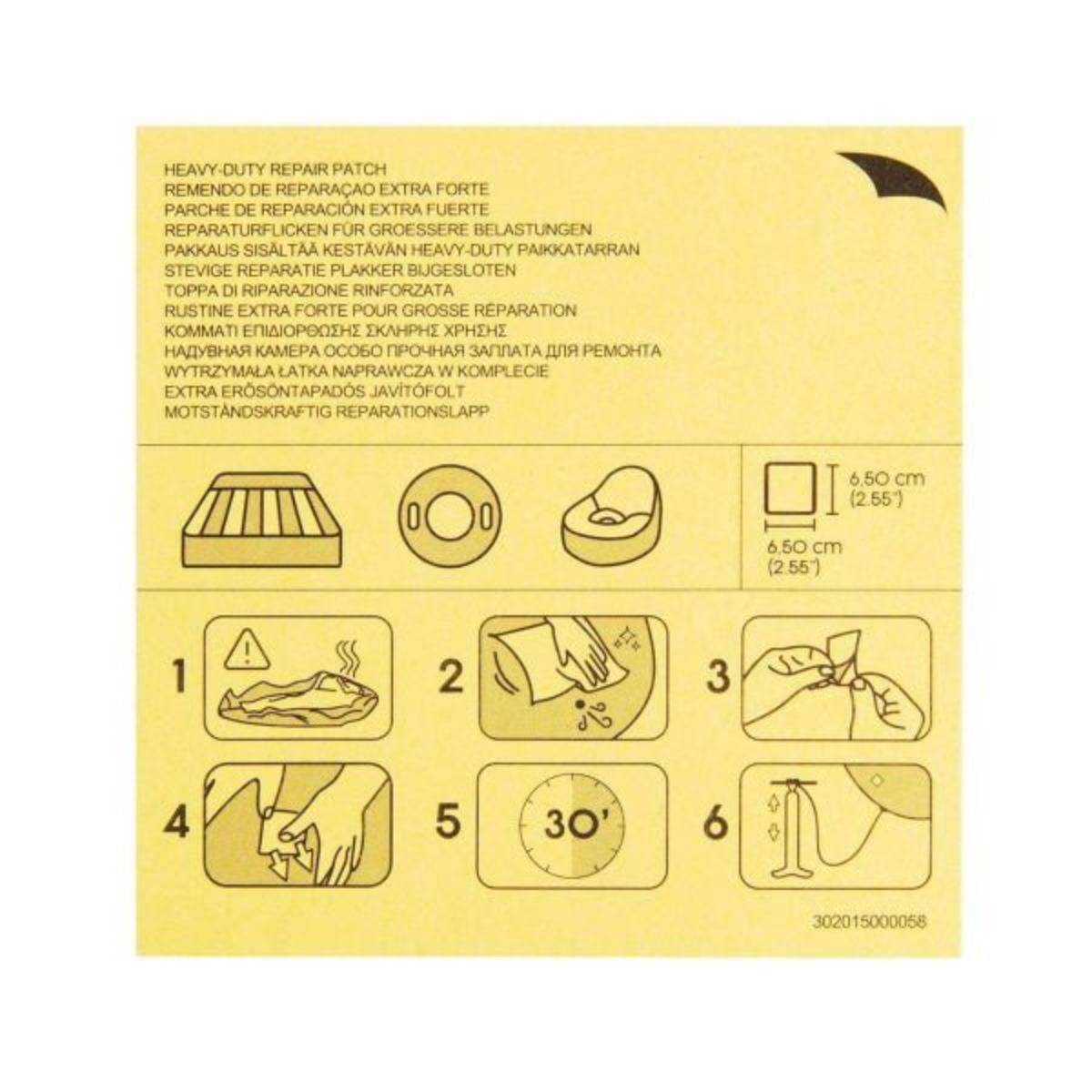 Bestway 10'lu Yapışkan Tamir Seti