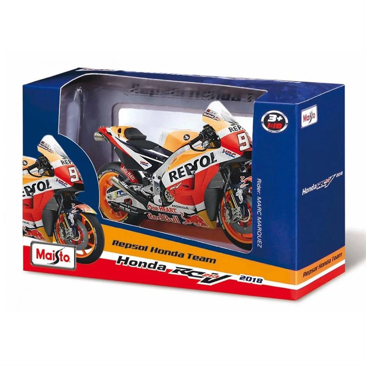Maisto 1:18 Moto GP Honda Repsol Motosiklet