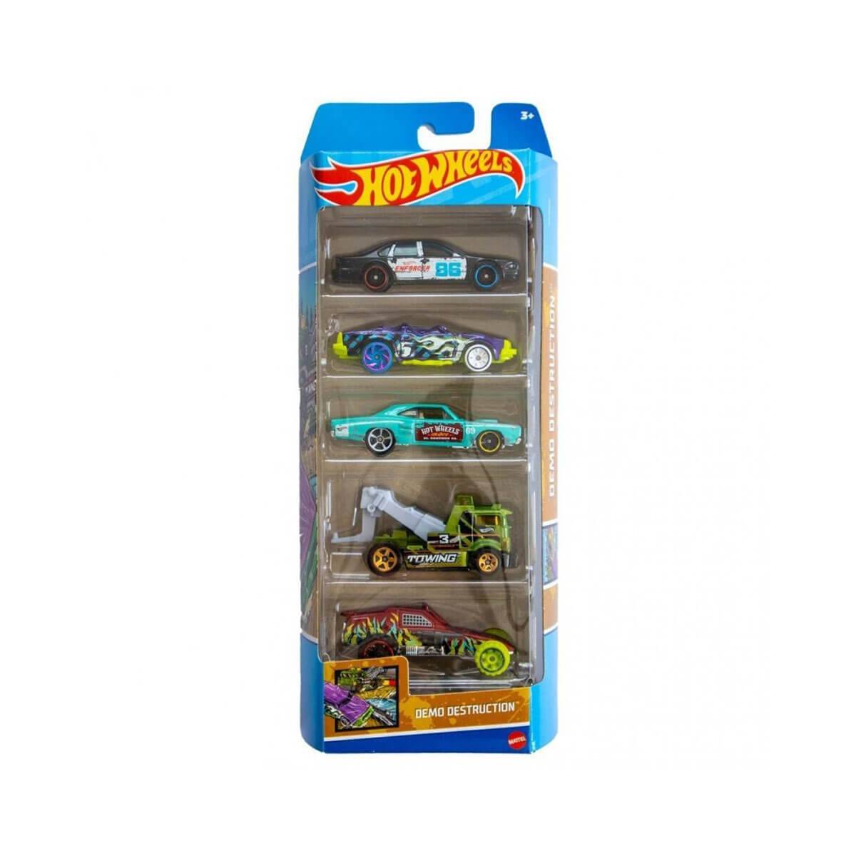 Hot Wheels 5'li Araba Seti
