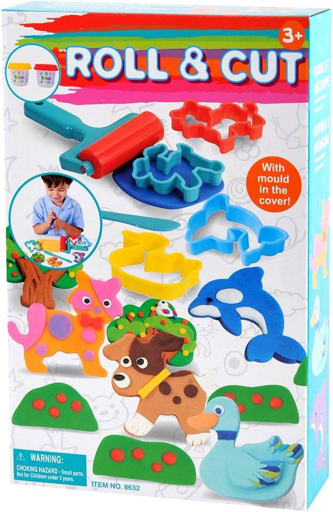 Playgo Hayvan Kalıplı Oyun Hamuru Seti