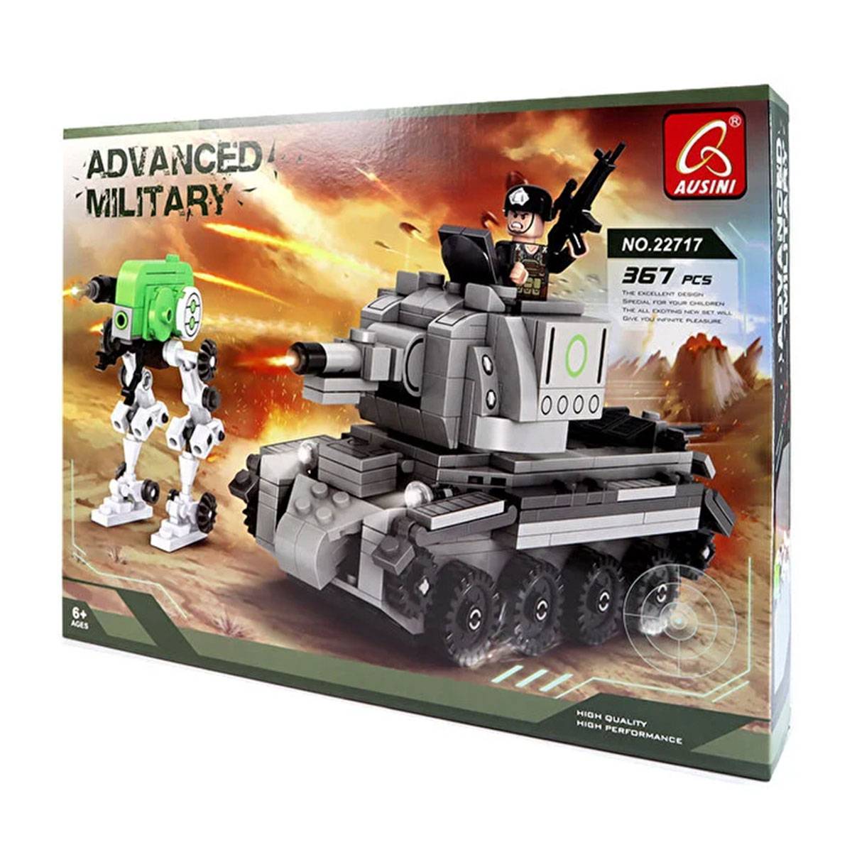 Ausini Askeri Set 367 Parça Lego