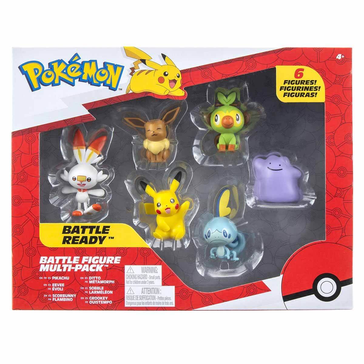 Pokemon Battle Figür 6'lı Set