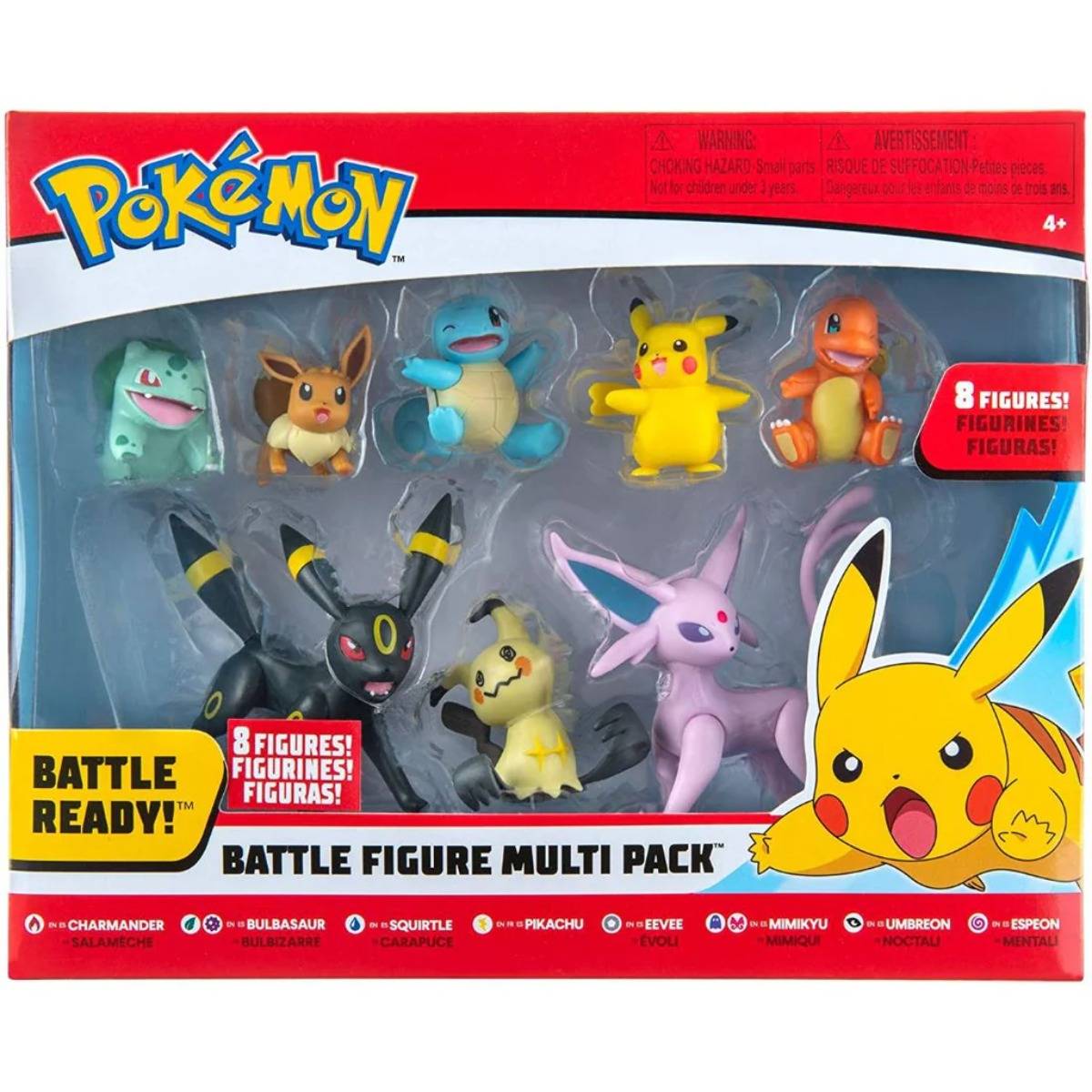Pokemon Battle Figürleri 8'li Paket