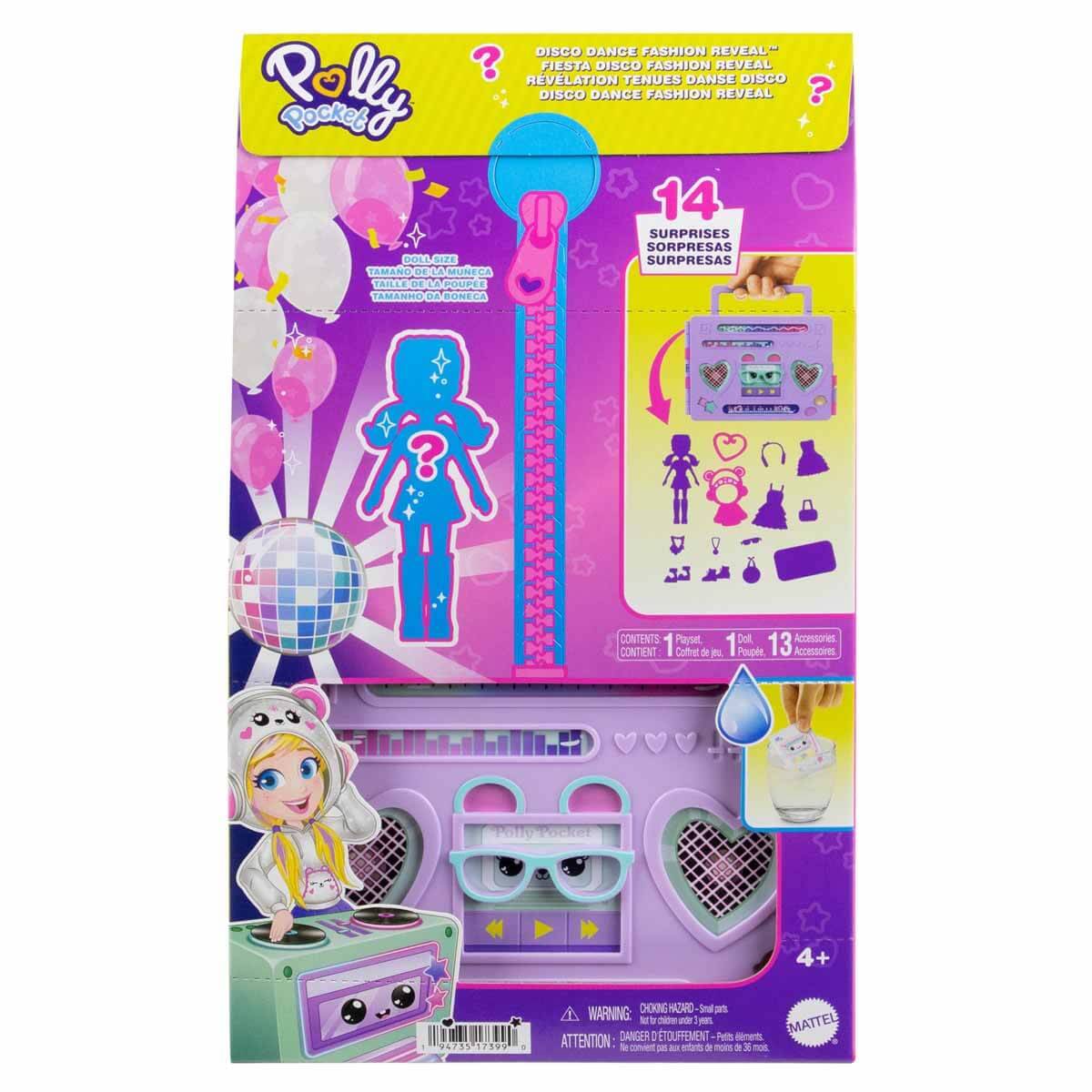Polly Pocket Disko Dansı Eğlenceli Kıyafetler Oyun Seti