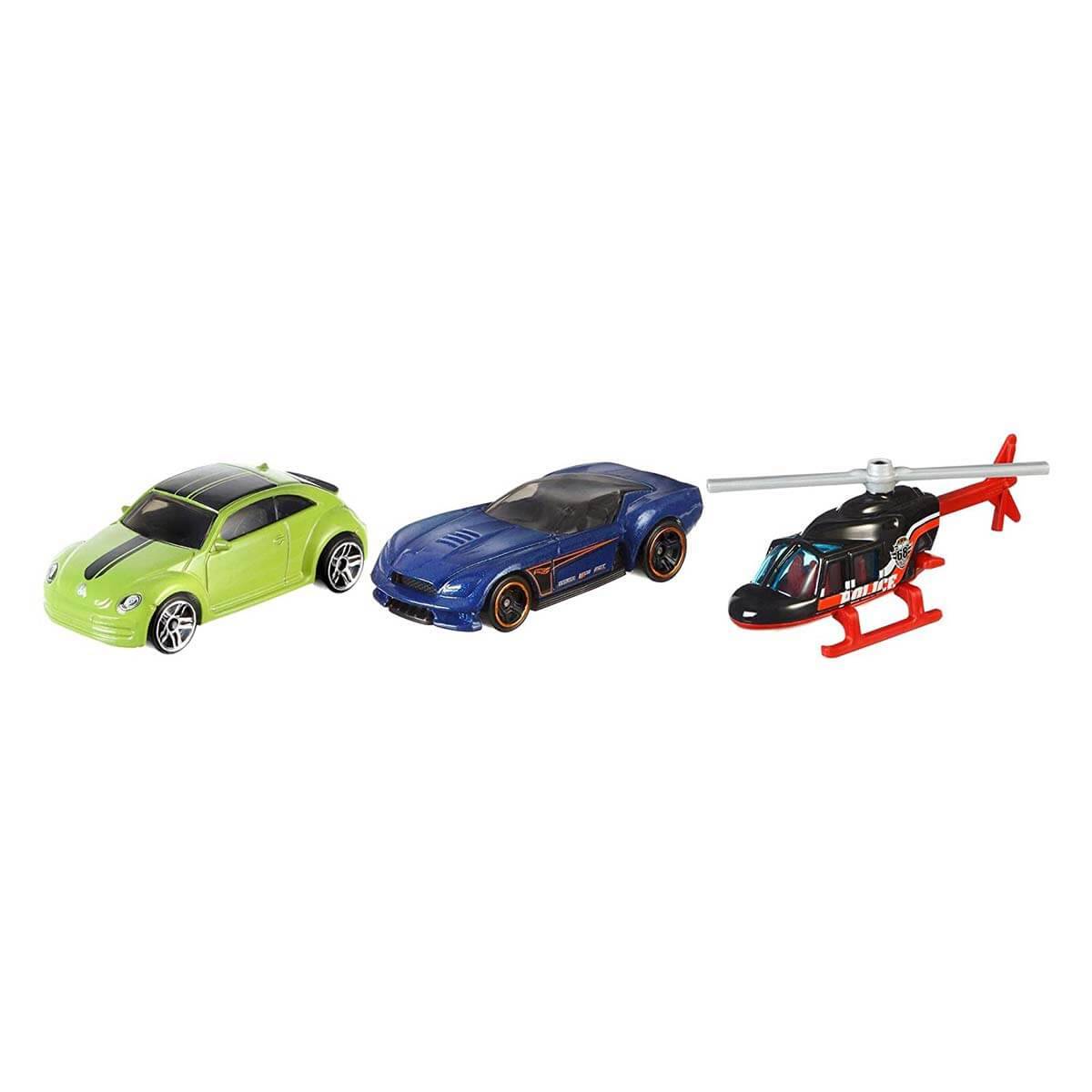 Hot Wheels 3'lü Araba Seti
