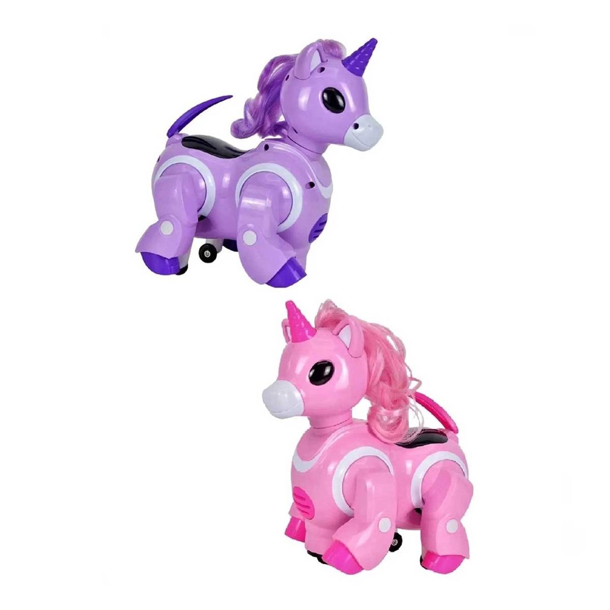 Sesli Işıklı Danseden Pilli Robot Unicorn