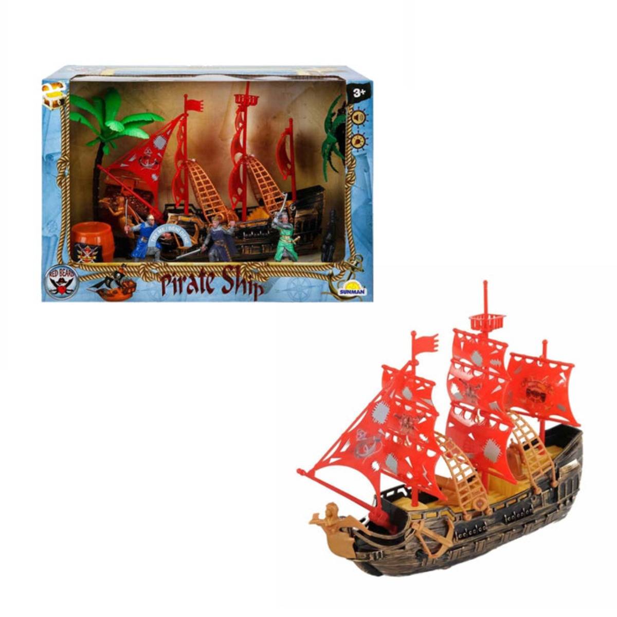 Sunman Sesli Işıklı Korsan Gemisi