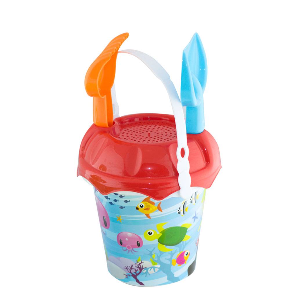 Resimli Sırt Çantalı Plaj Seti