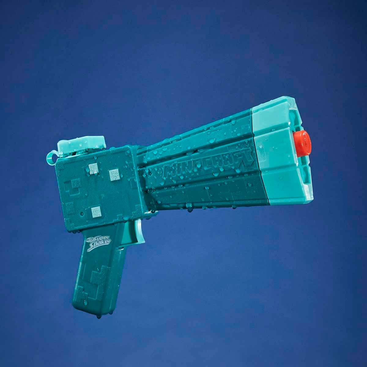 Nerf Super Soaker Minecraft Glow Squid Su Tabancası