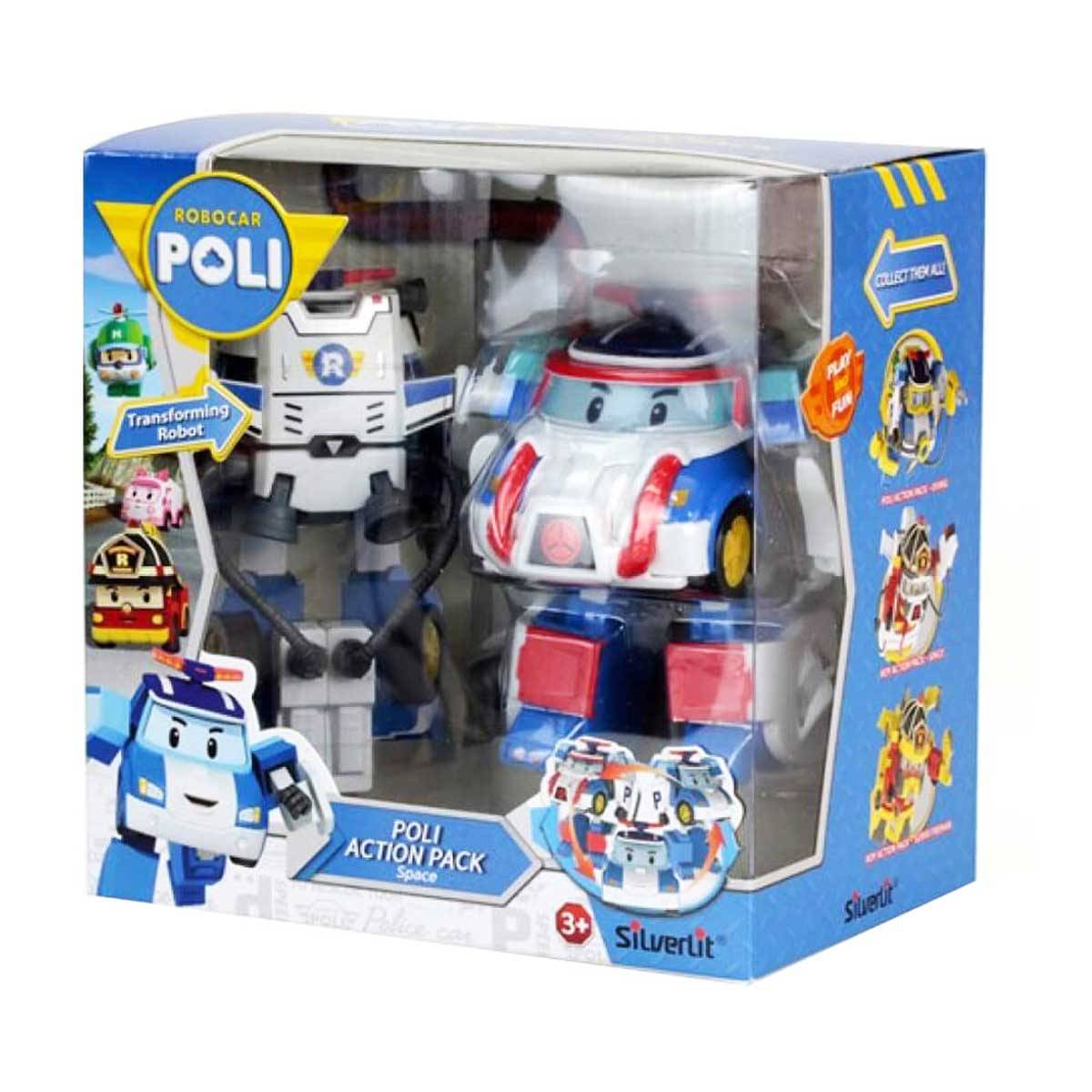 Robocar Poli Aksesuarlı Transformers Robot Figür