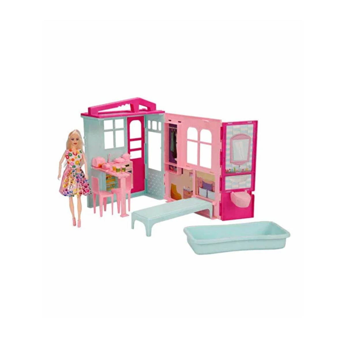 Cindy House Bebekli Oyun Evi