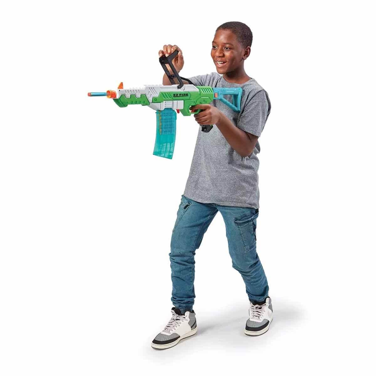 Air Warriors Ez Fire Blaster 28 Mermili Sünger Dart Atan Silah - 56 cm