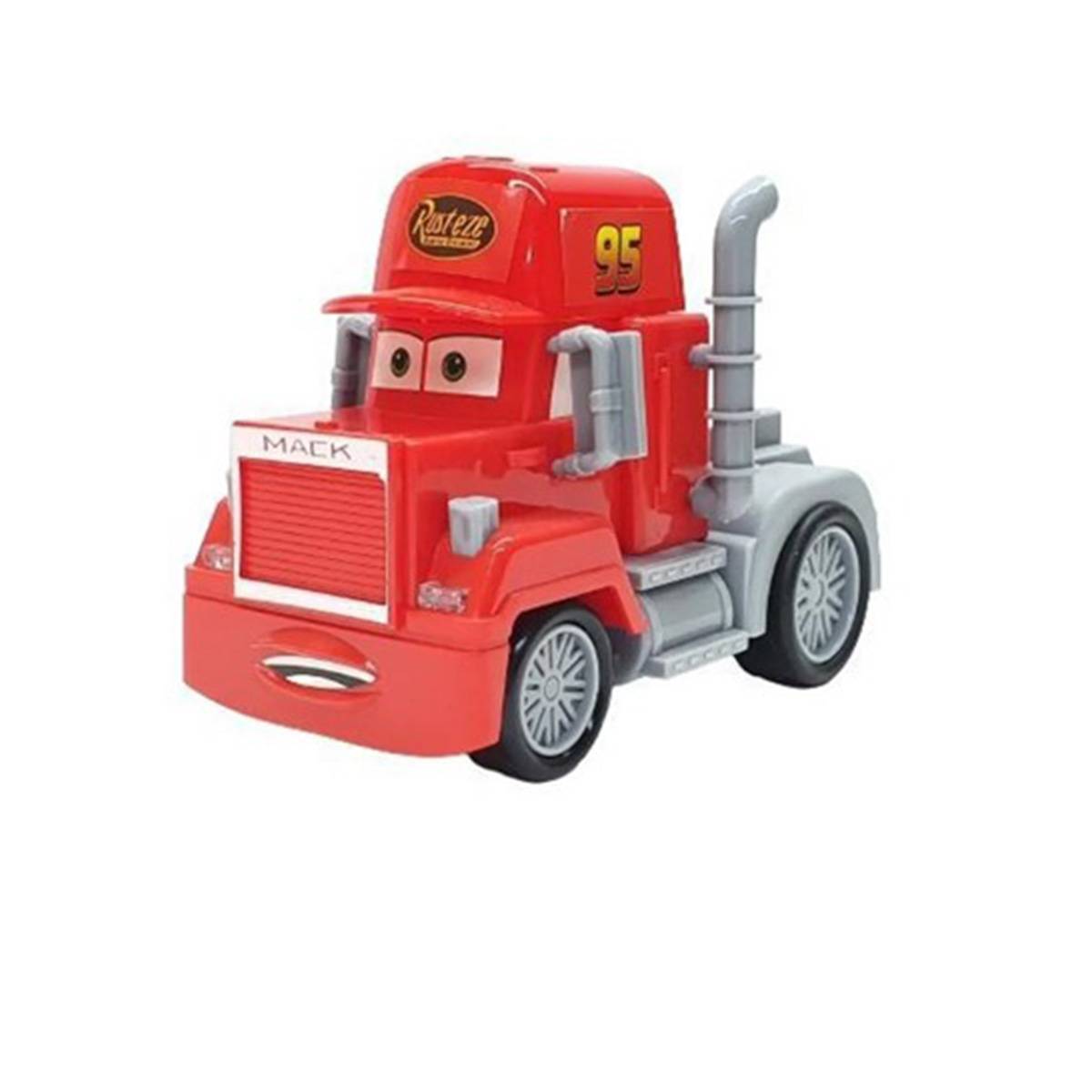 Can Ali Toys Sürtmeli Küçük Kırmızı Sevimli Tır Mack