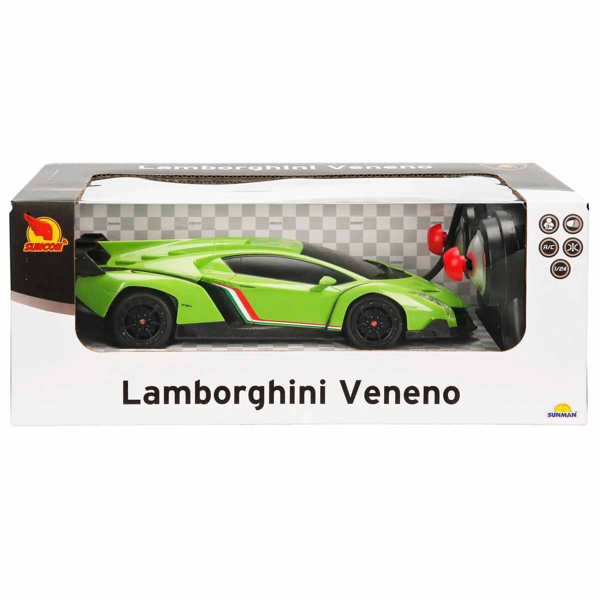 Uzaktan Kumandalı 1:24 Lamborghini Veneno Işıklı Araba