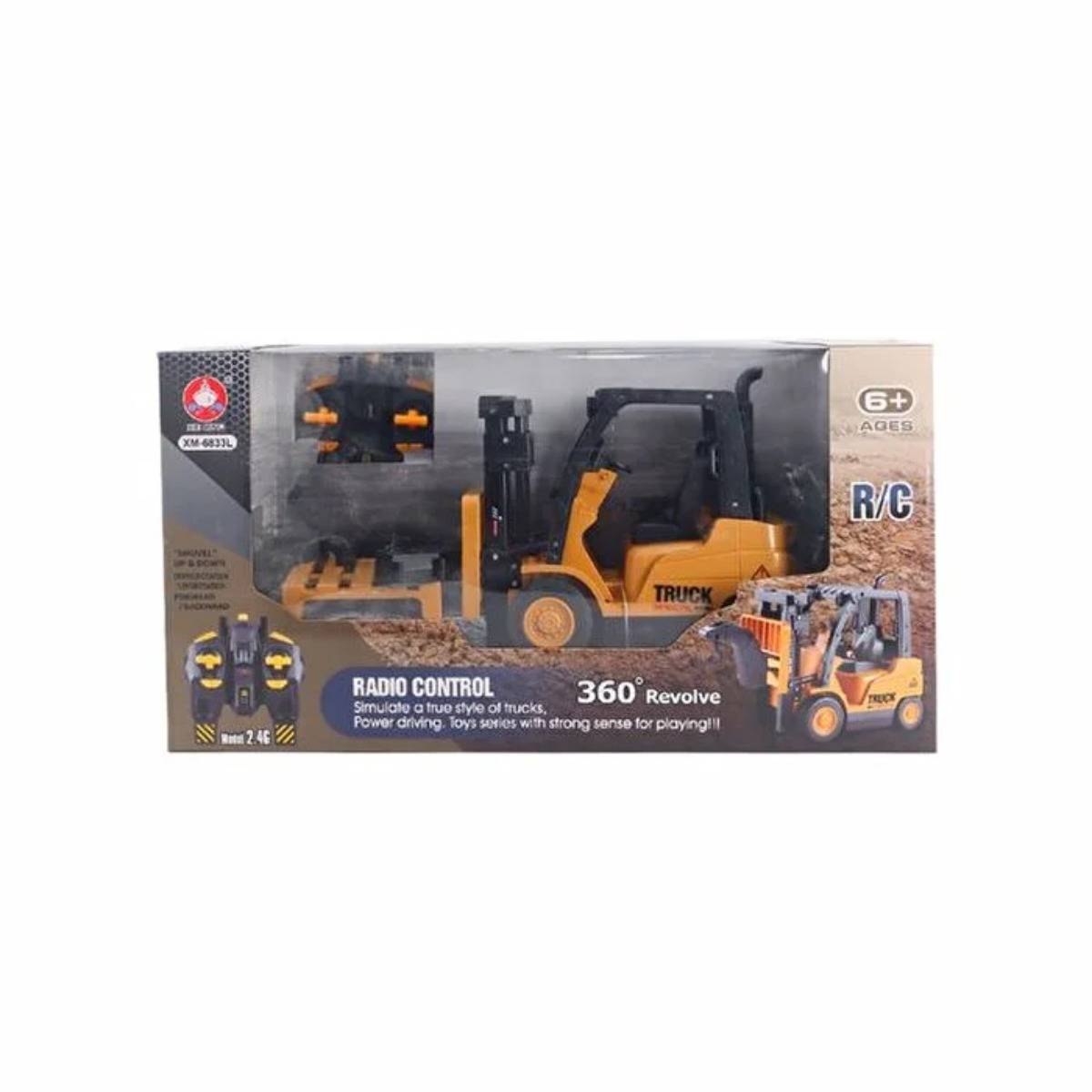 Uzaktan Kumandalı Şarjlı İş Makinası Forklift