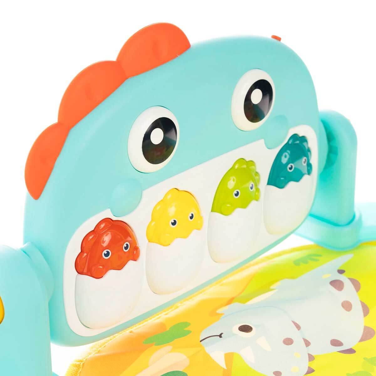 Piyanolu Dinozor Oyun Halısı