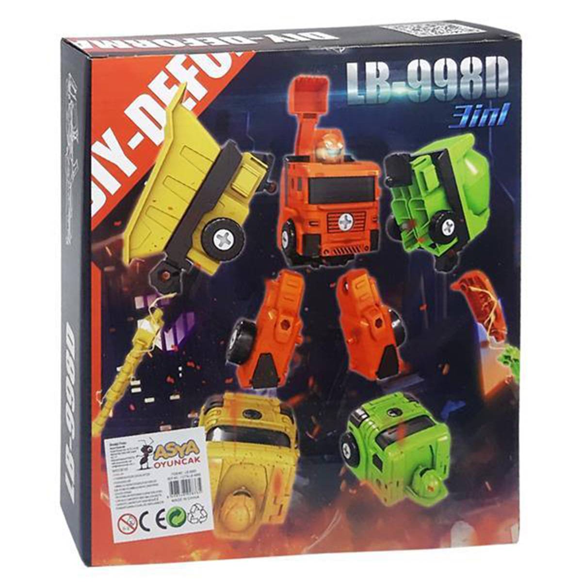 Asya Oyuncak Transform Robot LB-998D