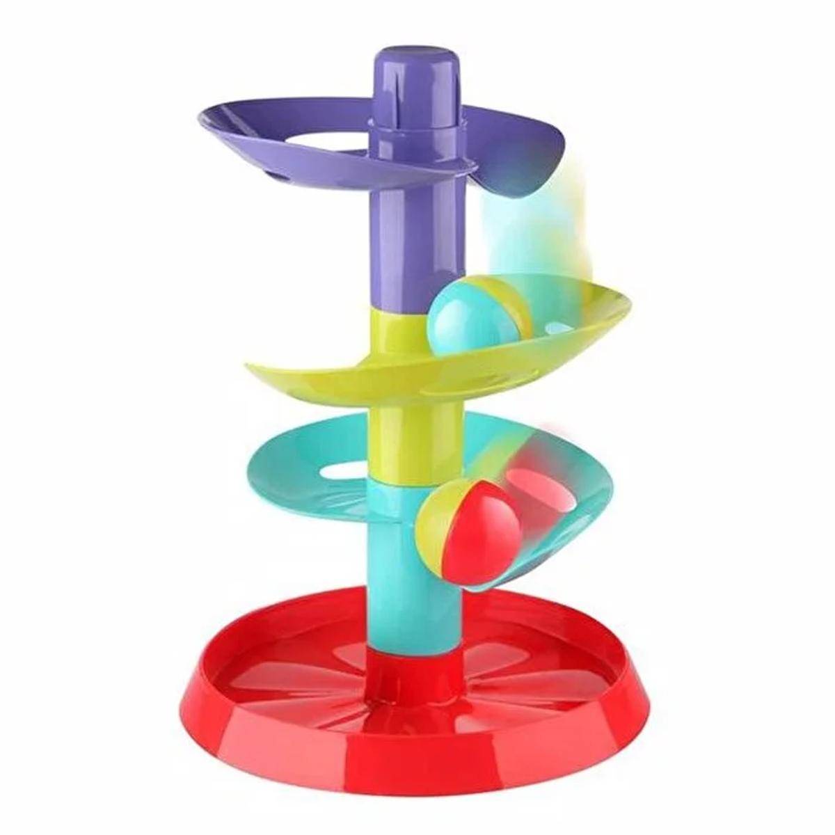 Renkli Top Yuvarlama Kulesi