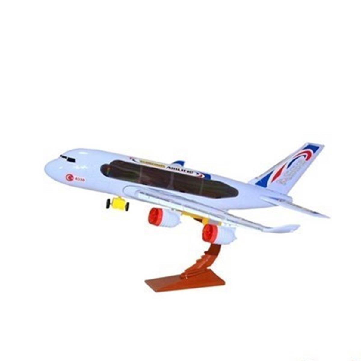 Pilli A330 Sesli Işıklı THY Uçağı