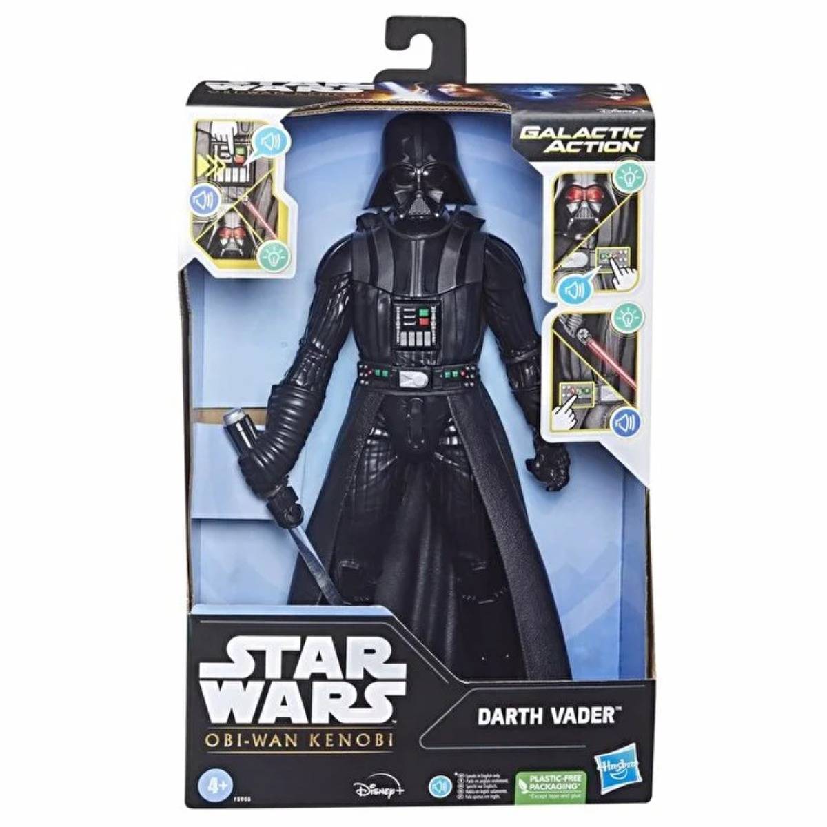 Star Wars Galactic Action Obi-wan Kenobi Darth Vader