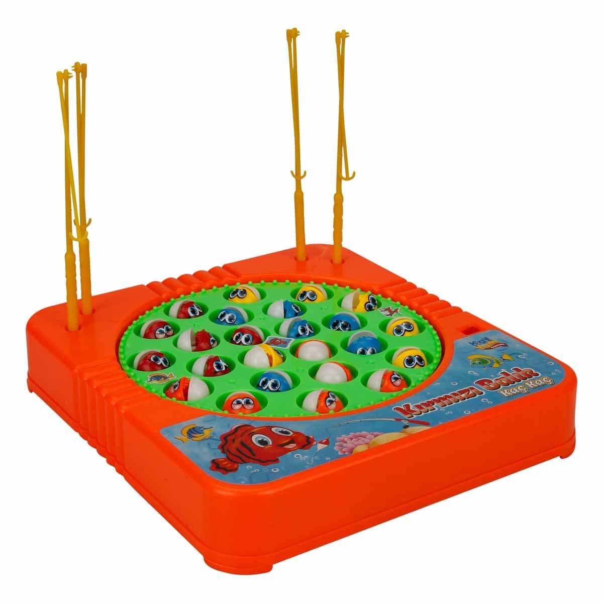 Kırmızı Balık Kaç Kaç Balık Tutma Oyun Seti