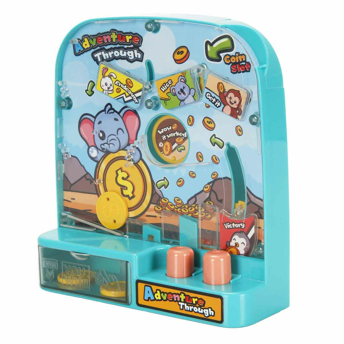 Adventure Through Machine İnteraktif Para Yolu Oyunu | Refleks ve Dikkat Geliştirici Jeton Yarışı | Turkuaz Eğlence Parkuru