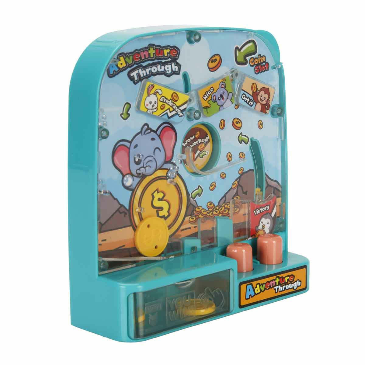 Adventure Through Machine İnteraktif Para Yolu Oyunu | Refleks ve Dikkat Geliştirici Jeton Yarışı | Turkuaz Eğlence Parkuru