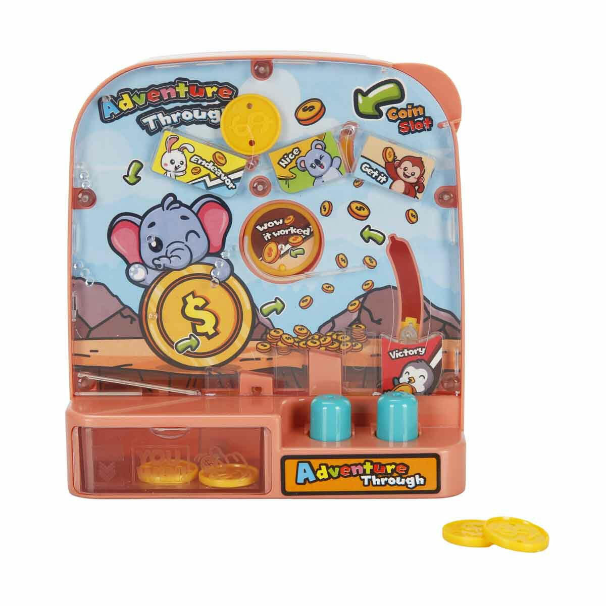 Adventure Through Machine İnteraktif Para Yolu Oyunu | Refleks ve Dikkat Geliştirici Jeton Yarışı | Turkuaz Eğlence Parkuru