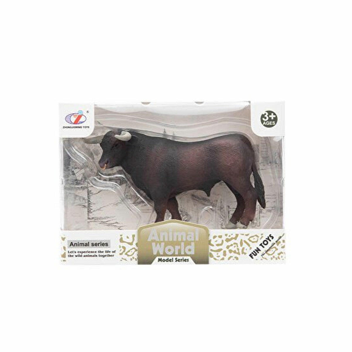 Animal World Çiftlik Hayvanları Figür Seti | At, İnek, Koyun, Boğa, Keçi, Eşek Koleksiyonu