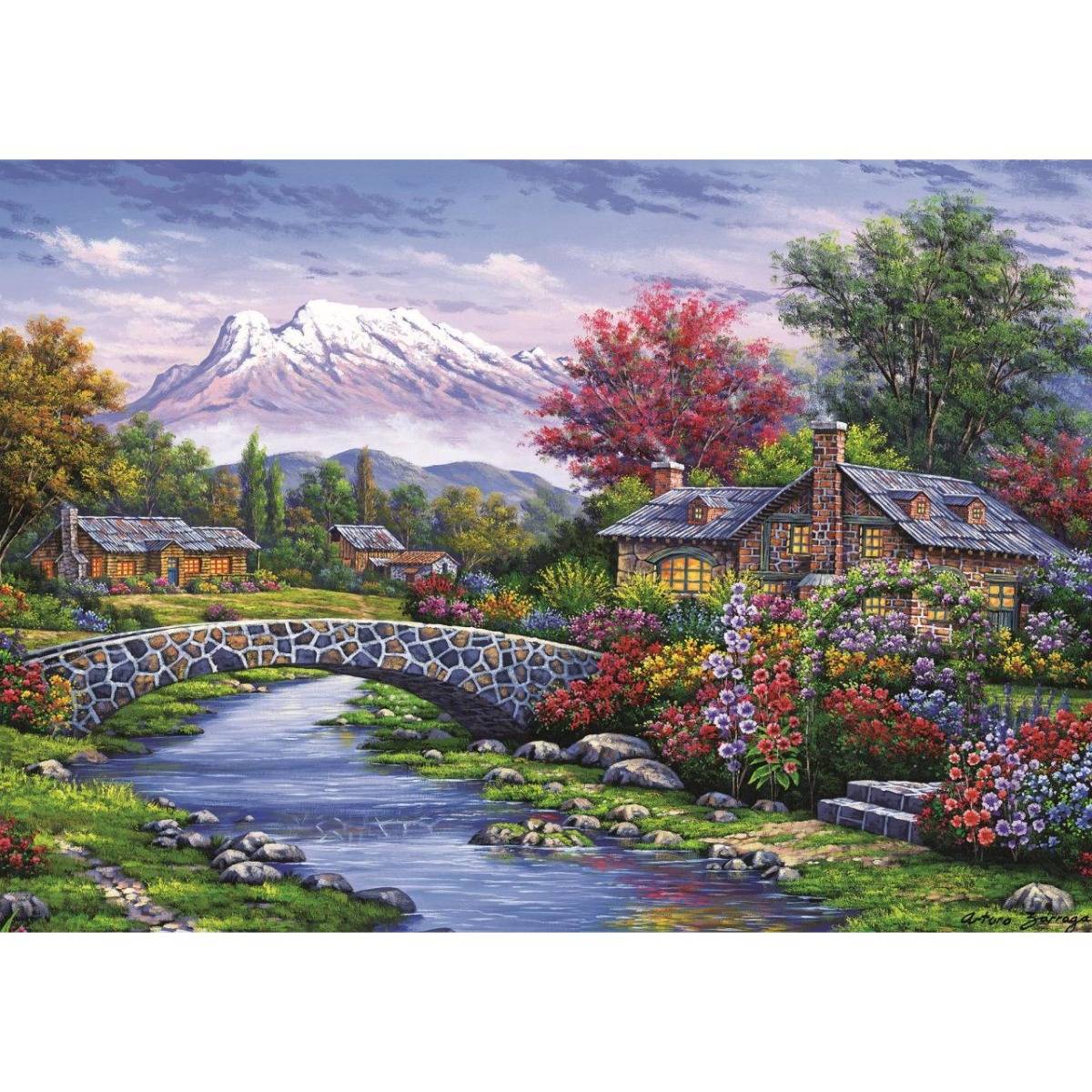 Heidi Oyuncak Art Puzzle 500 Parça Kemer Köprü
