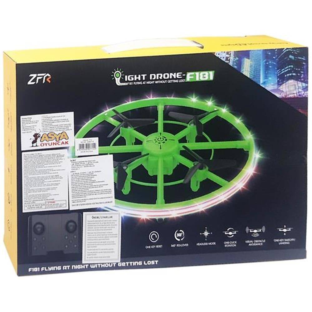 F181 Uzaktan Kumandalı Işıklı Drone