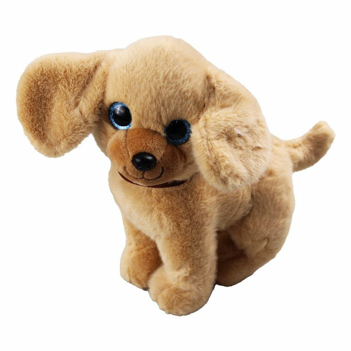 Ayakta Havlayan Peluş Köpek Oyuncak | 20 cm İnteraktif Sesli Köpek | Kızılkaya Eğitici Hayvan Figürü