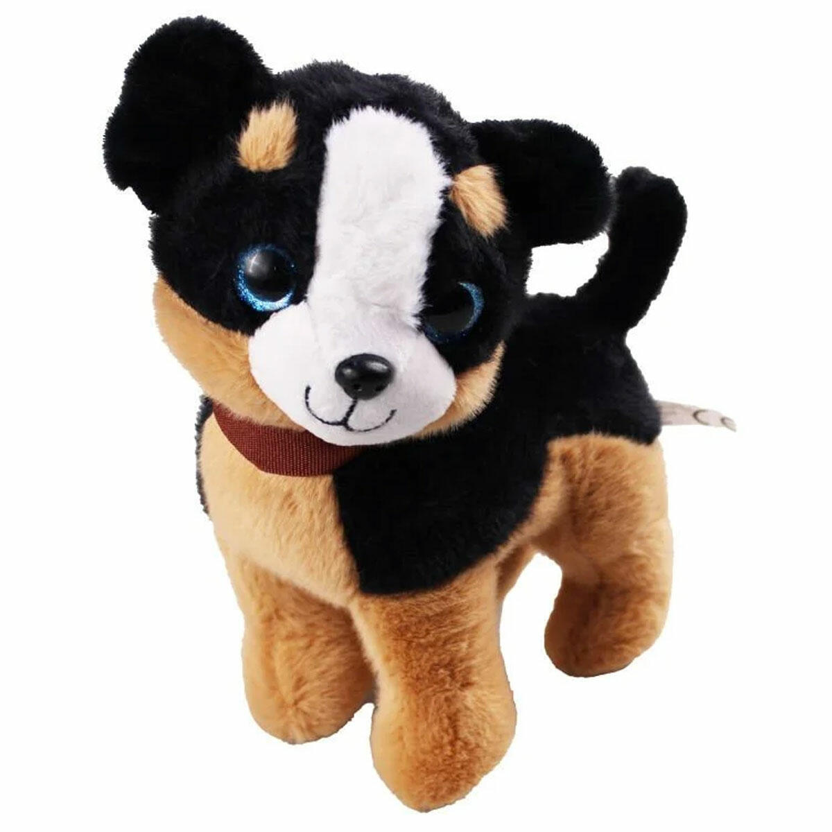 Ayakta Havlayan Peluş Köpek Oyuncak | 20 cm İnteraktif Sesli Köpek | Kızılkaya Eğitici Hayvan Figürü