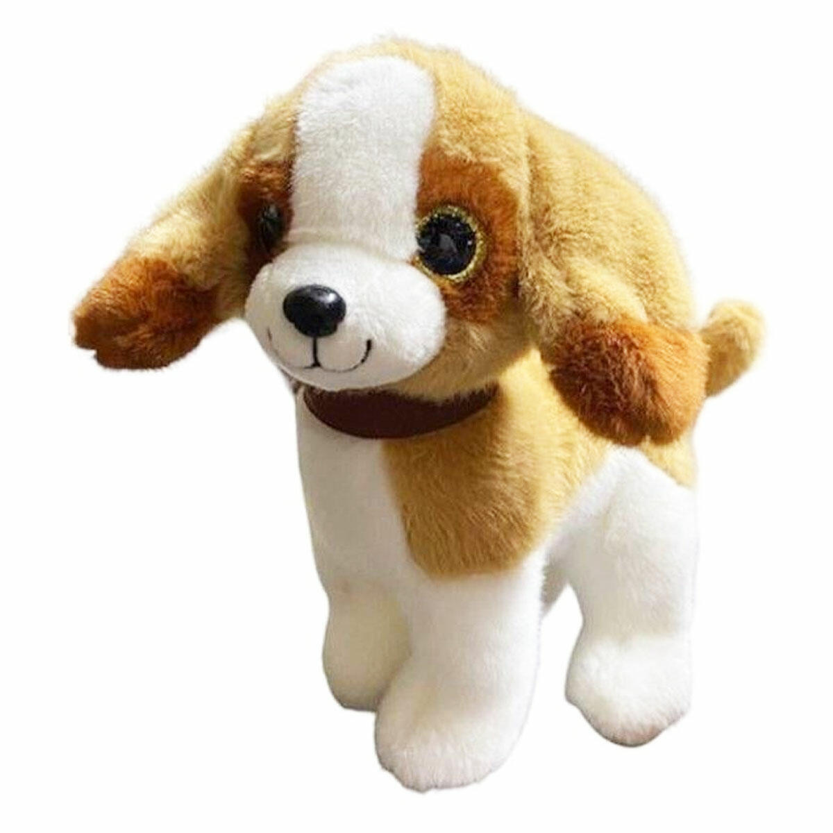 Ayakta Havlayan Peluş Köpek Oyuncak | 20 cm İnteraktif Sesli Köpek | Kızılkaya Eğitici Hayvan Figürü