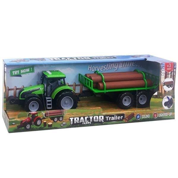 Odun Taşıyan Traktör - Sesli Işıklı